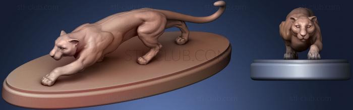 3D model panther13 (STL)
